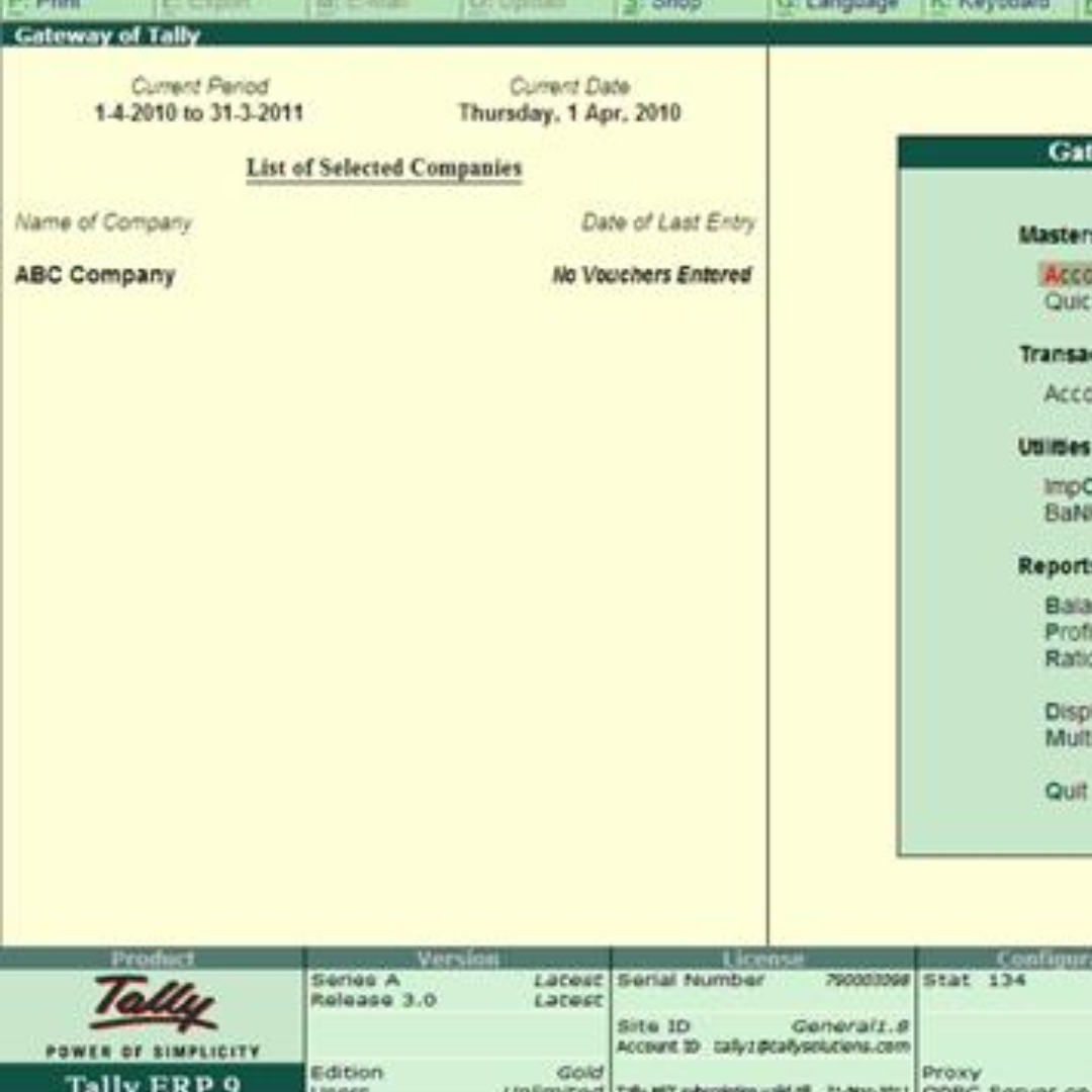 Tally ERP